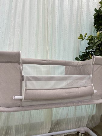 Ining baby Приставная колыбель 08601 / цвет khaki (бежевый)