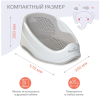 Горка для купания раскладная Kidwick МП KW754100, белый-т.серый (1 шт)