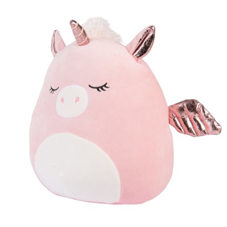 Squishmallows Игрушка мягкая "Хрюшка-единорожка Грисси" Сквишмэллоус 30 см