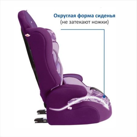 Siger Детское автокресло Art " Трансформер Прайм Isofix " / абстракция / I/II/III / розовый
