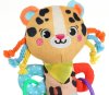 Крошка Я Игрушка-пищалка "Леопард", с погремушкой