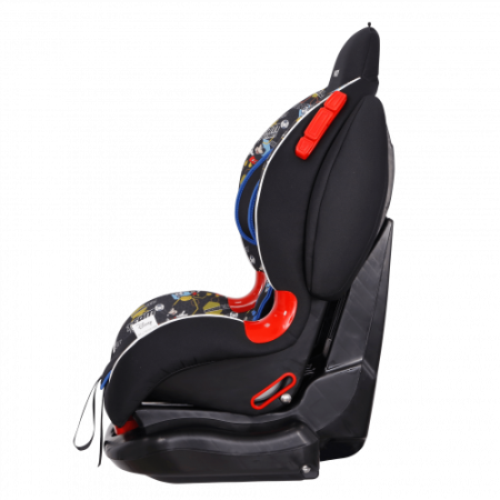Siger Автокресло детское Кокон ISOFIX, серия Disney / цвет Микки Маус футбол, черный