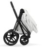 Коляска 2в1 CYBEX Priam Style Matt Black + спальный блок (Off White)