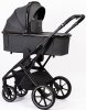 Коляска Peppy Tecla 2в1 Shadow Antrazit Chrome Edition  (графит)