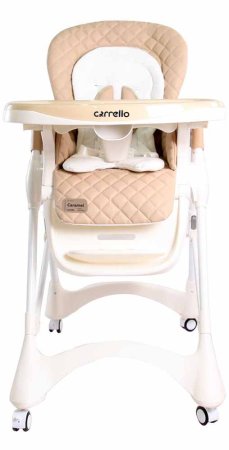 Carrello Стульчик для кормления Caramel CRL-9501/3 / цвет Cloud Grey (светло-серый)