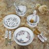 Elodie Набор посуды: миска, ложка Blue Garden Lt Placement