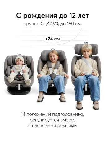 Автокресло REEX (Graphite/графит)
