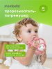 Прорезыватель Mombella Улитка, силикон (розовый)