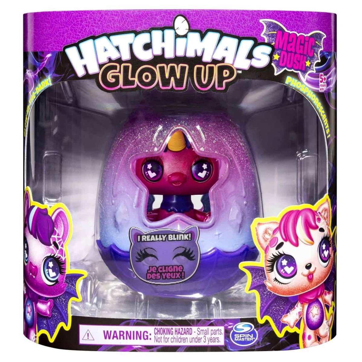 2 Hatchimals Glow up Blinking Collectible Dolls Magic Dusk Age 5 for sale online 