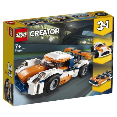 Lego Creator Криэйтор Оранжевый гоночный автомобиль