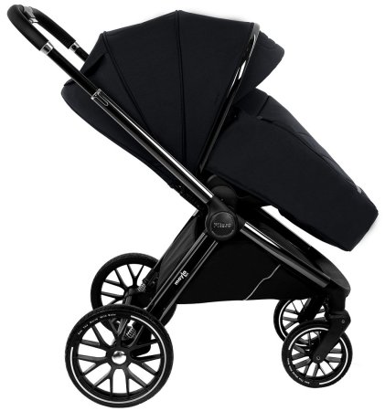 Коляска 2в1 Mayla Lux короб+прогул.  (Black)