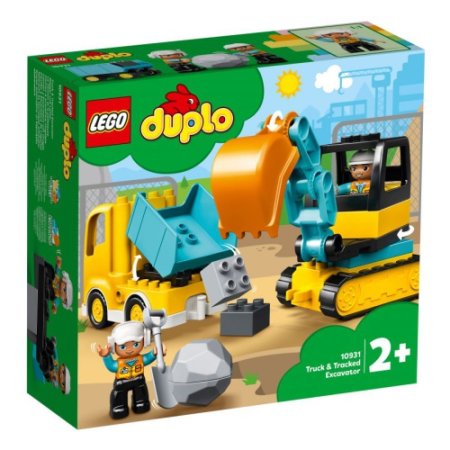LEGO Конструктор DUPLO "Грузовик и гусеничный экскаватор"