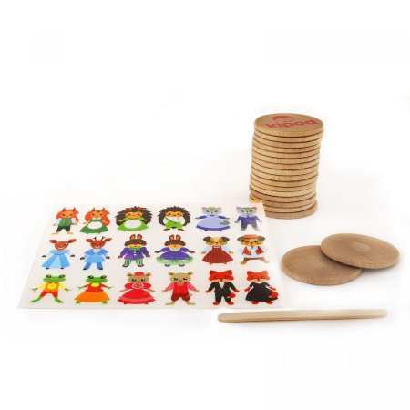 Kipod  Деревянный мемори-набор Сделай пару