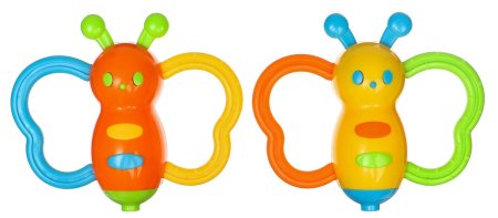 Крошка Я Погремушка «Бабочка - дудочка»