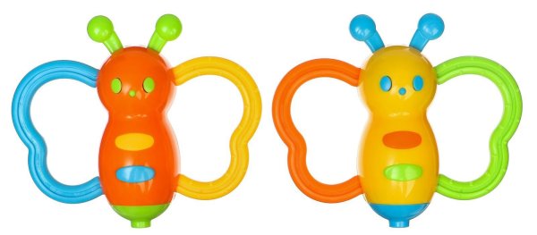 Крошка Я Погремушка «Бабочка - дудочка»