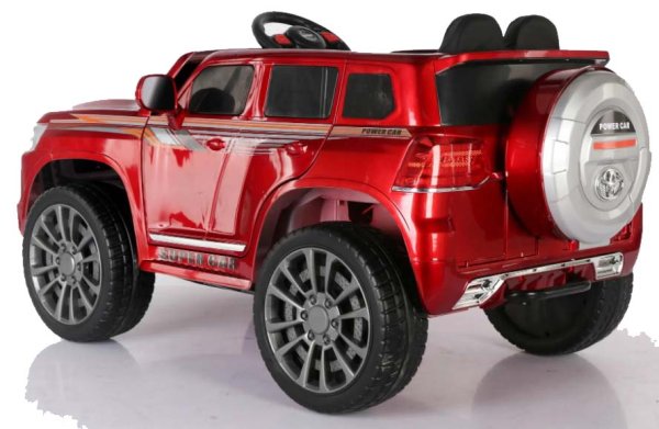 Toyland Электромобиль джип Toyota LC300 3818 / цвет бордовый