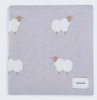 W164 Плед Animal Sheeps, 80/120 (Серый)