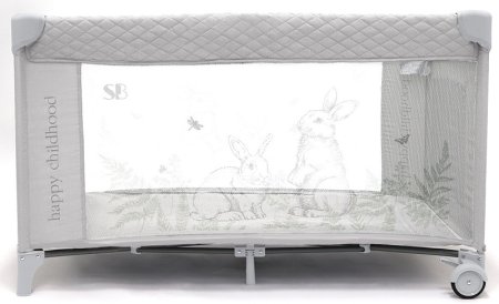Sweet Baby Кровать-манеж Lollo Grey Rabbit