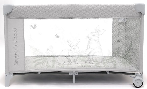 Sweet Baby Кровать-манеж Lollo Grey Rabbit