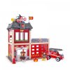 Hape Игровой набор Пожарная станция / цвет красный