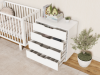 К INY  Комод ИНКАНТО CLASSIC 800/4 (органайзер) (Белый)