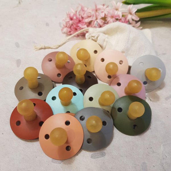 BIBS Colour соска-пустышка 6-18 мес., Blush