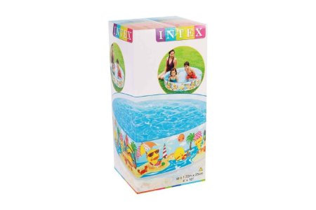 Intex Бассейн каркасный "Риф" 269933 / цвет голубой