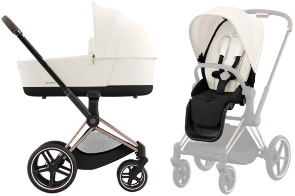 Cybex Коляска Priam IV Rosegold 2в1