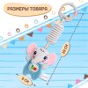 Крошка Я игрушка "Подвесная погремушка" слон, цвет серый SL-07125B   10487617