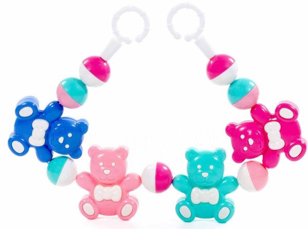 Полесье Погремушка-подвеска "Весёлые мишки", 57 см