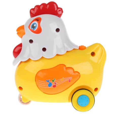 УМка Музыкальная каталка "Курочка", 25 песен, звуков и фраз