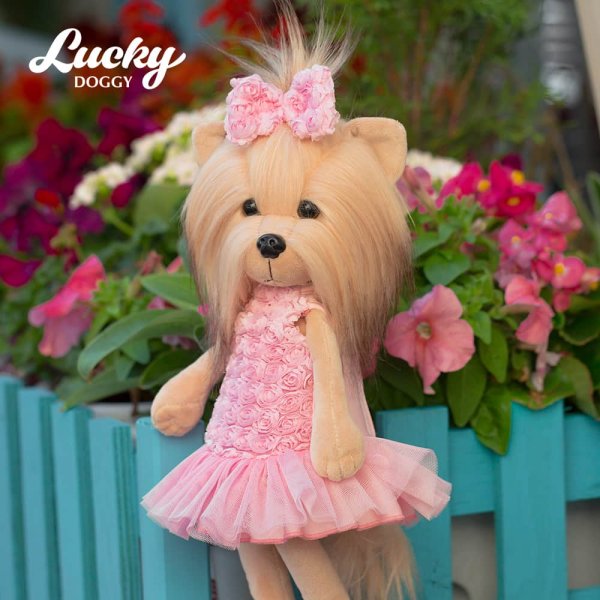 Orange Toys Мягкая игрушка с каркасом Lucky Yoyo Розовый микс 25 см