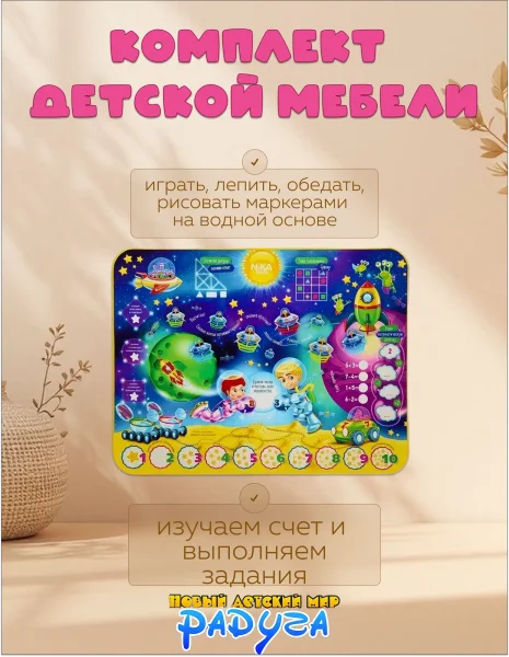 Nika Набор мебели Математика в космосе