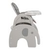 Pituso стульчик-трансформер для кормления 3 в 1 elephant / цвет grey/серый
