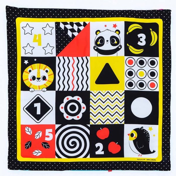 Крошка Я Развивающий коврик с дугами по методике Гленна Домана