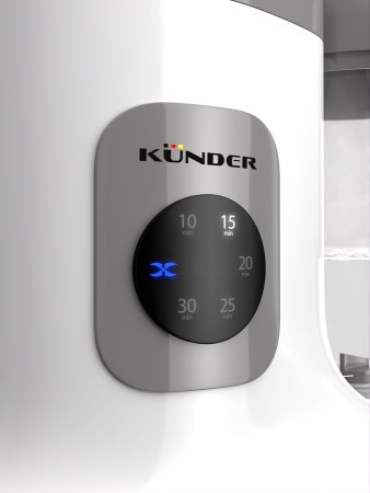 Kunder Пароварка-блендер 2 в 1 / цвет белый