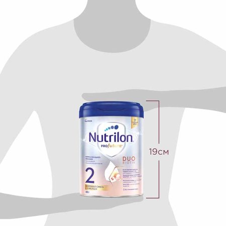 Nutrilon Смесь молочная сухая Profutura DuoBiotik 2, с 6 месяцев, 800 г