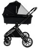 Коляска 2в1 Mayla Lux короб+прогул.  (Black)