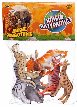 ABtoys Набор "Дикие животные" из серии "Юный натуралист"