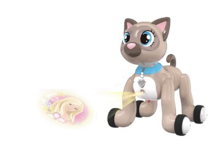 Junfa Toys Интерактивная игрушка Умный питомец Котенок / цвет коричневый