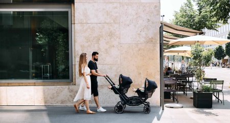 ABC-Design Автокресло 0+ Tulip Asphalt / цвет черный-серый