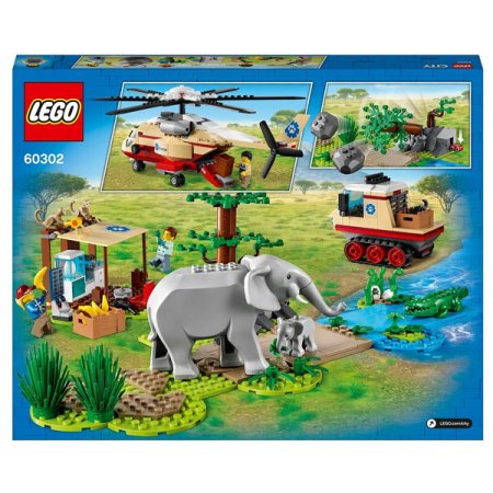 LEGO City Конструктор "Операция по спасению зверей"