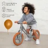 (м)2-х кол.беговел Amarobaby Twist (Белый-оранжевый)