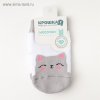 (м)Носки махровые Крошка Я "Котик" (р.8-10)