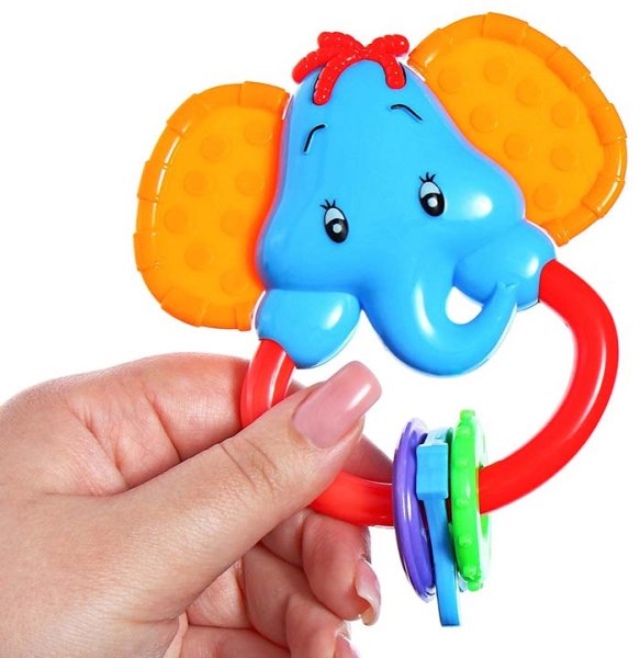 Крошка Я Погремушка «Африка», 2 штуки