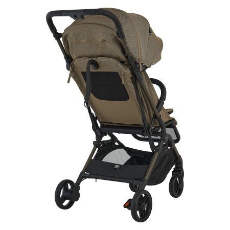 Коляска PERA Plus (прогул) рама carbon/PU (Tuareg Beige/gold)