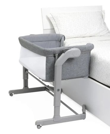 Chicco Кроватка Next2Me Magic Evo / цвет Dark Grey (темно-серый)