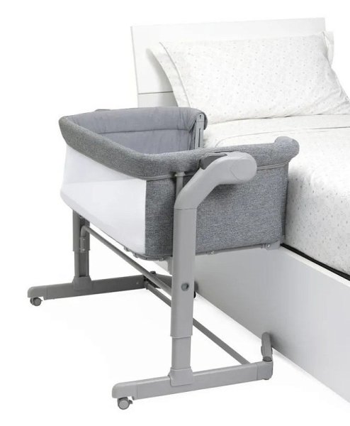 Chicco Кроватка Next2Me Magic Evo / цвет Dark Grey (темно-серый)