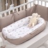 Perina Кокон-гнездышко Soft Cotton / цвет серый