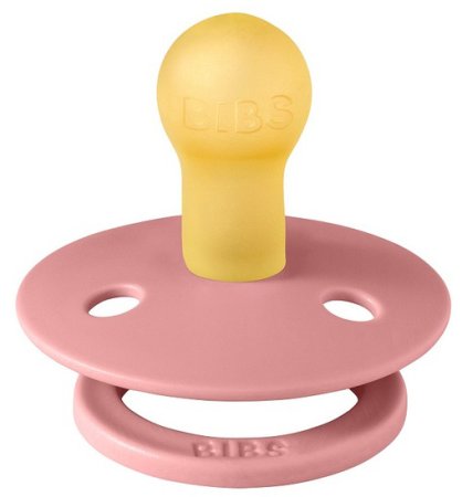 Bibs Пустышка латексная Colour, 0+ месяцев / цвет Dusty Pink (розовый)